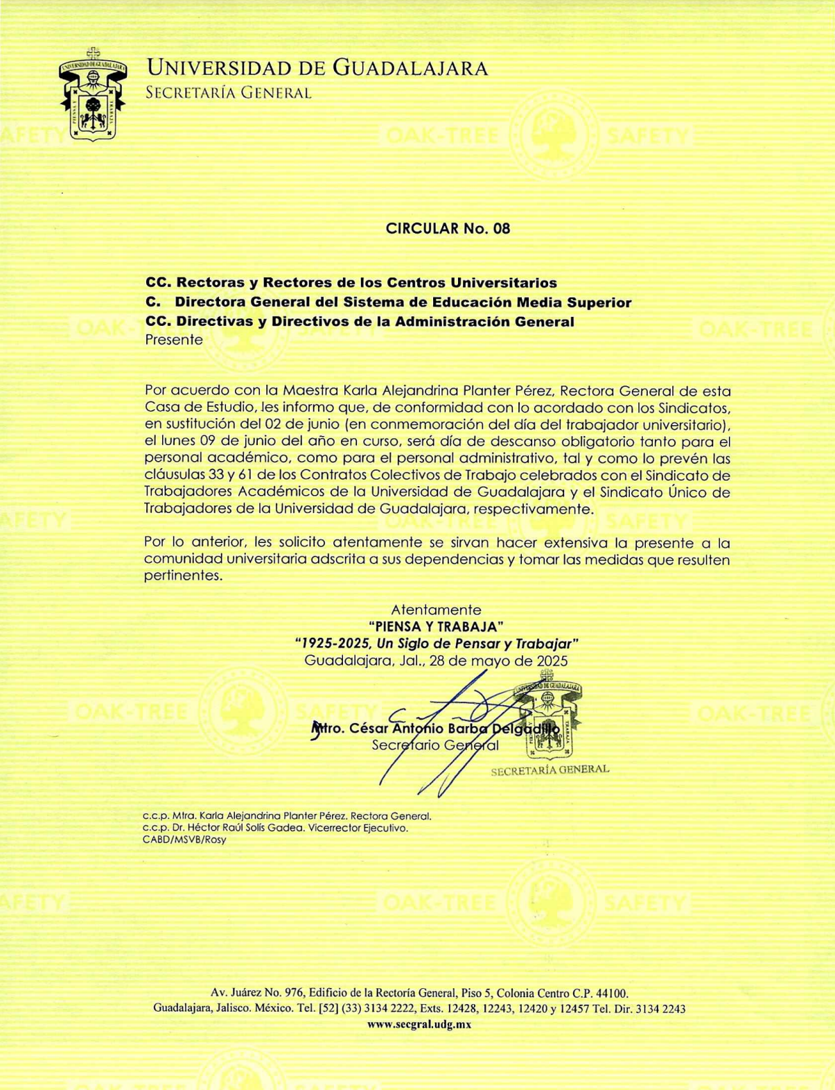 circular 8